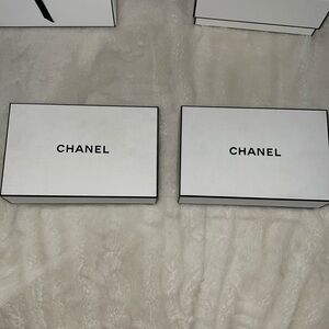 Chanel gift box set of 2